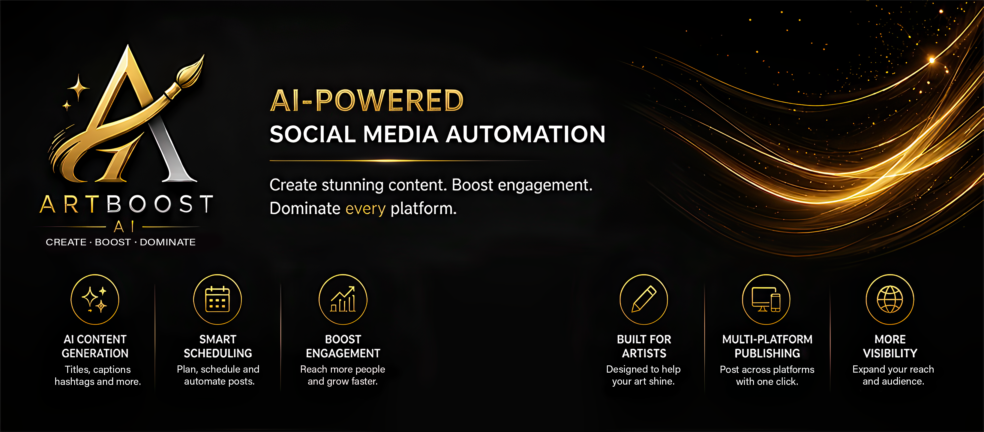 ArtBoost AI social media automation